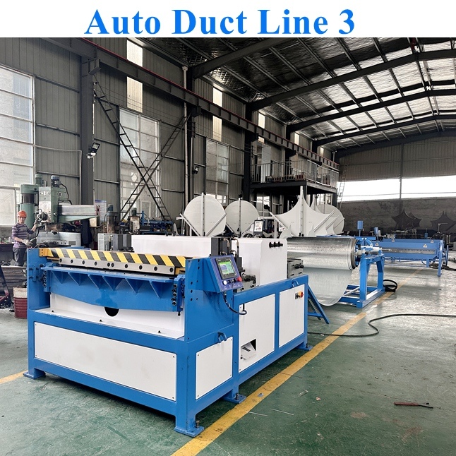 Introduction to duct manufacturing auto line 3